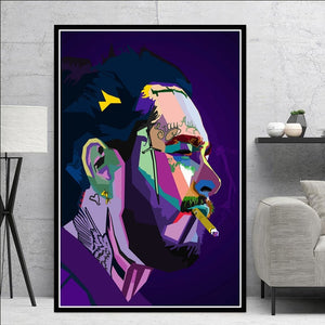 Post Malone Painting Poster